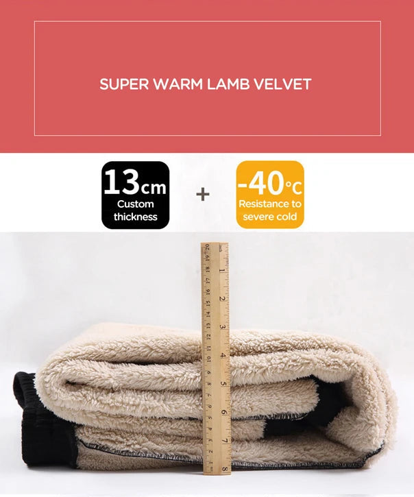 Winter Women Harem Pants Warm Fleece Casual Joggers