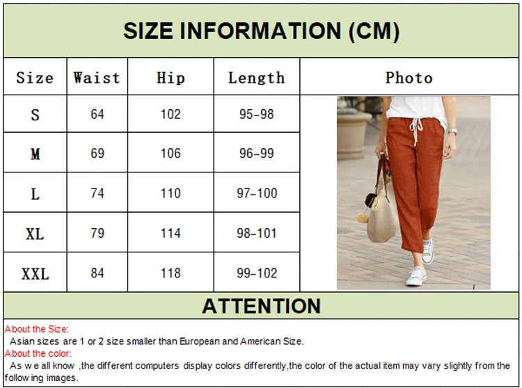 Y2K Women Black Cotton Loose Pants – Elastic Waist