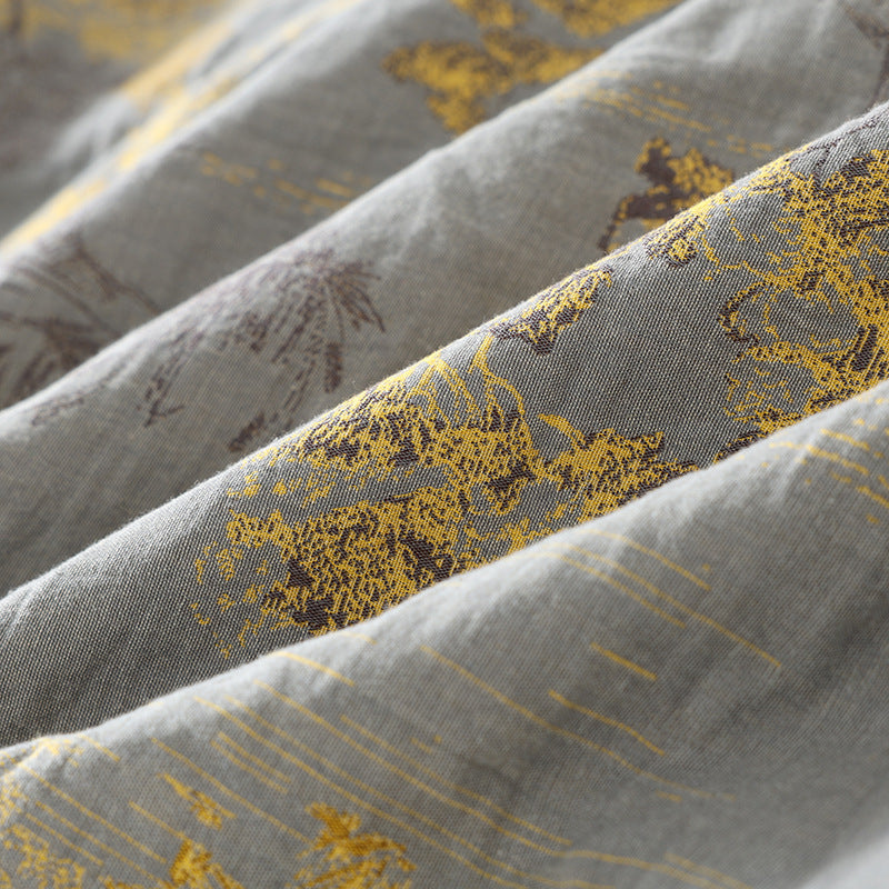 Men's Cotton Kimono Robe – Spring Roomwear