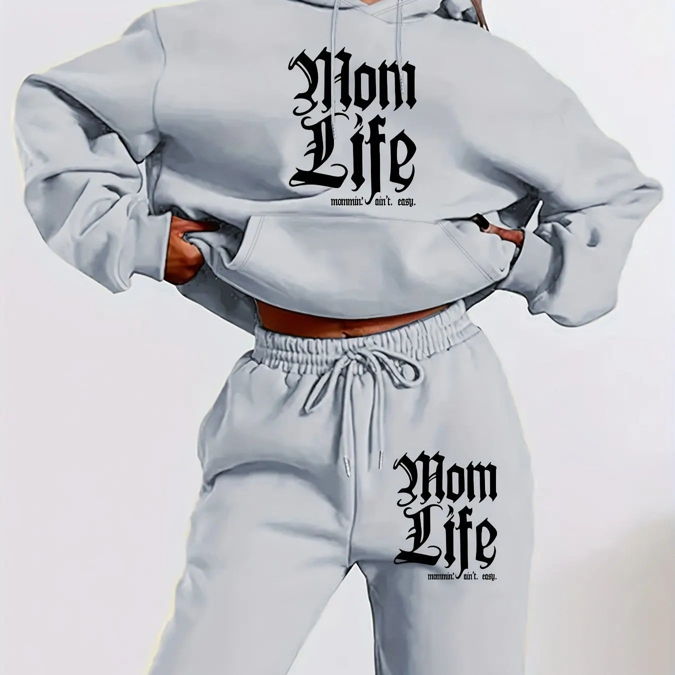 Women's Winter Hoodie & Sweatpants Set