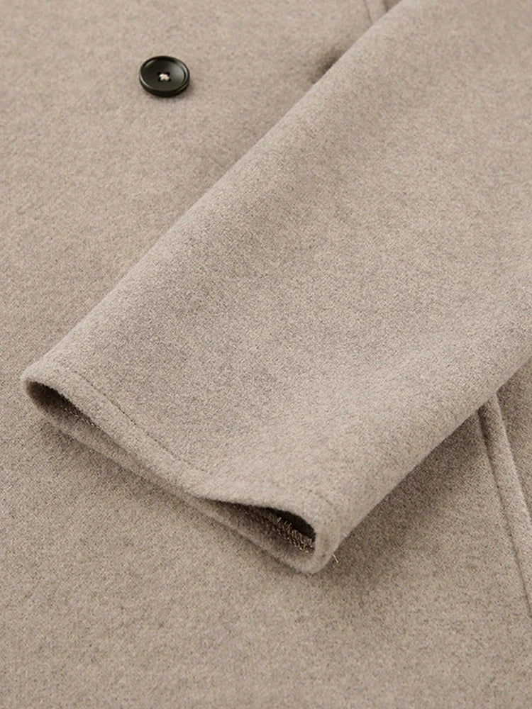 Stylish Women's Wool Coat Warm Autumn Winter Outerwear