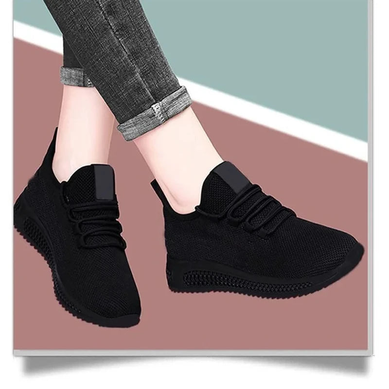 Stylish breathable sneakers, casual, comfortable, thick-soled, women’s shoes