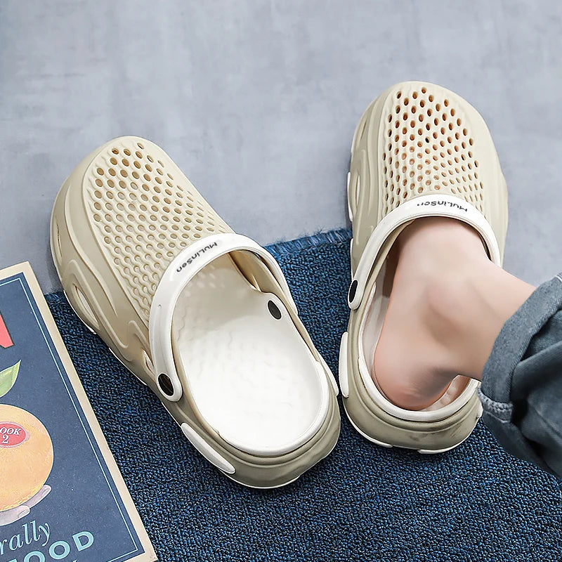 Men's summer sandals breathable soft non-slip outdoor shoes