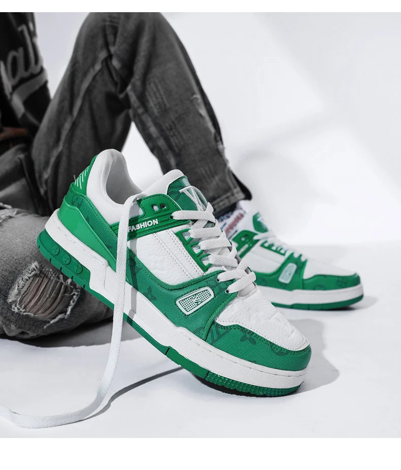 Luxury 2025 LV sneakers, unisex casual fashion shoes