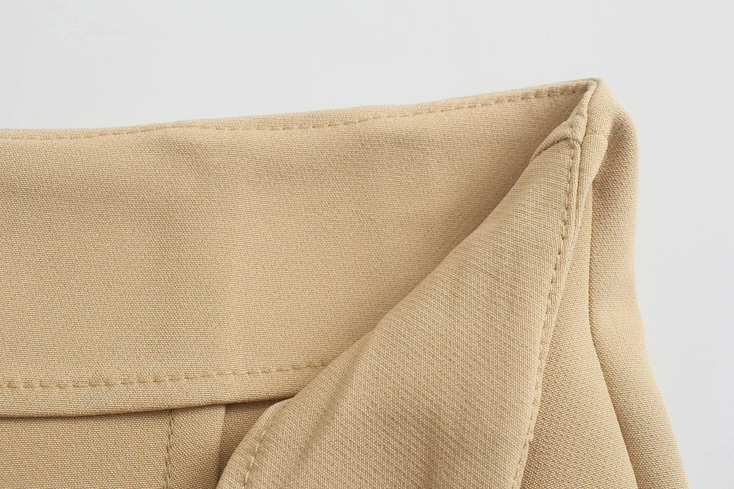 TRAFZA Women High Waist Slim Pants Office & Street Style 2024