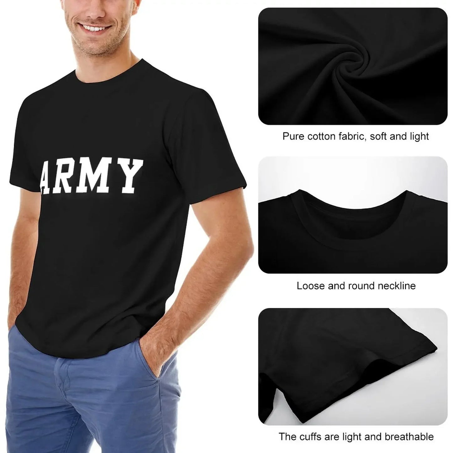 ARMY Zero Day Graphic Tee – Mens Funny T-Shirt