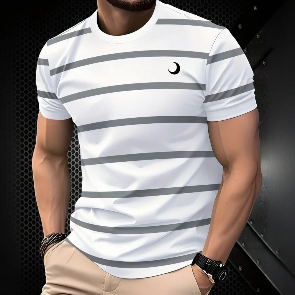 Men's Graphic 3D T-Shirt – Summer Y2K Style