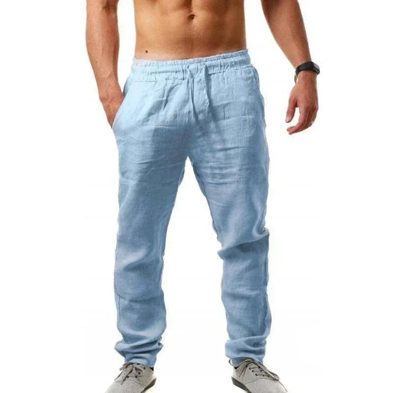 Cotton Linen Pants for Men