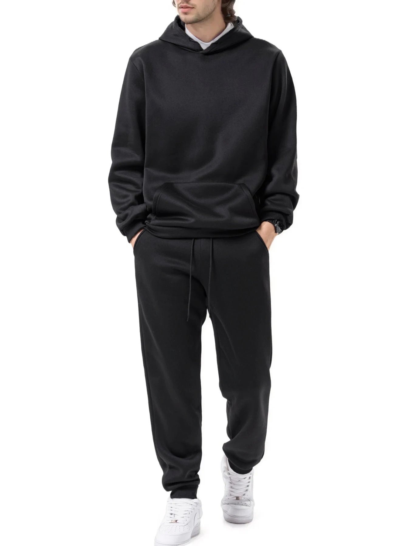 Men's, Sports Hoodie Pants Casual Outdoor Autumn Winter
