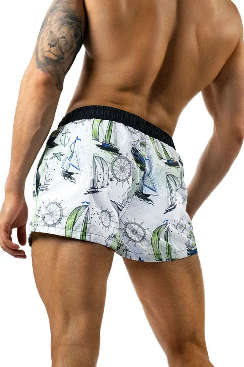 Men’s Camo Sports Quick-Dry Shorts