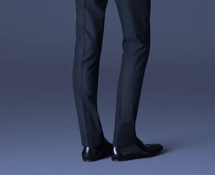 Men's Slim-Fit Business Wedding Suit 3-Piece Gentleman Fashion Set