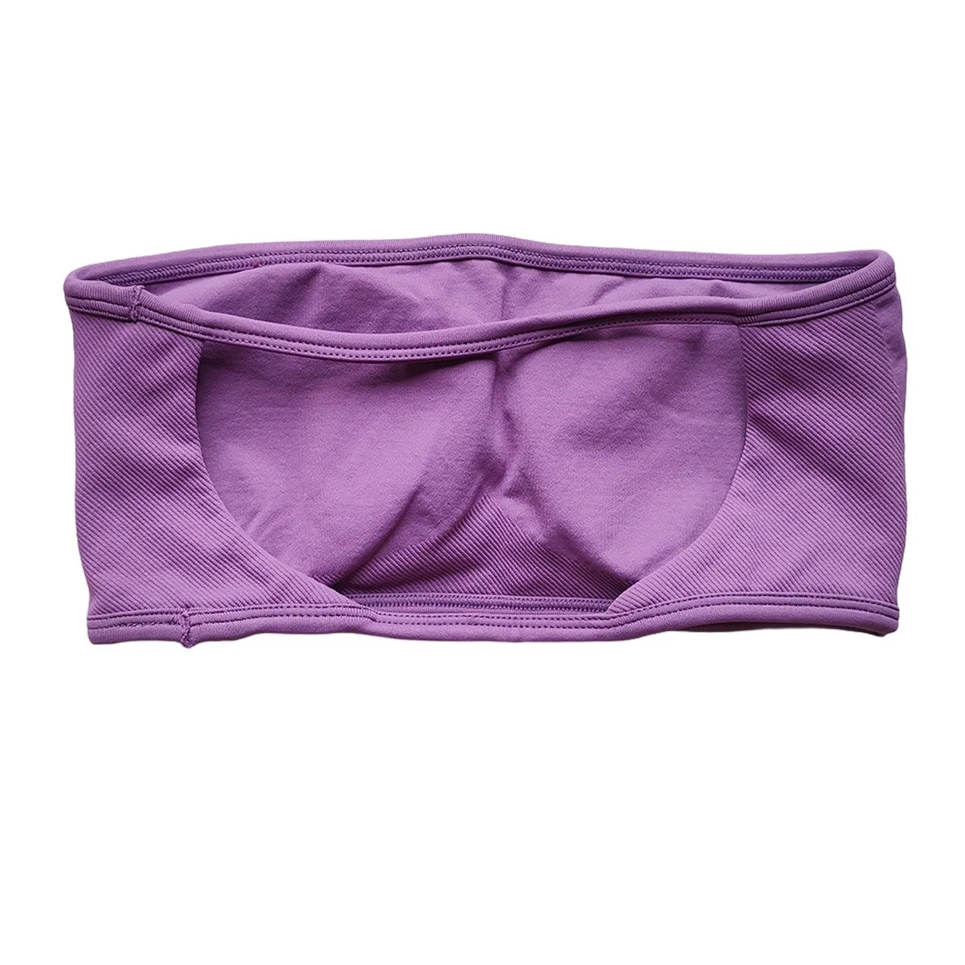 Seamless push-up sports bra, yoga gym crop top