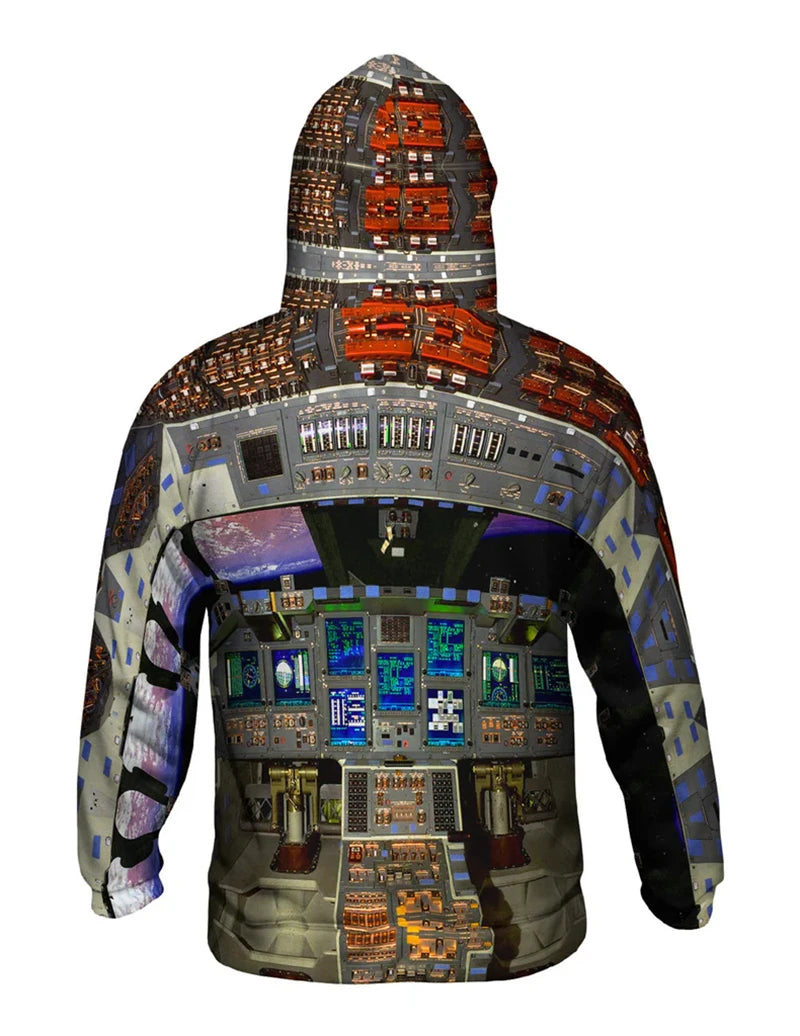 Men's 3D Aircraft Hoodie – Harajuku Pullover