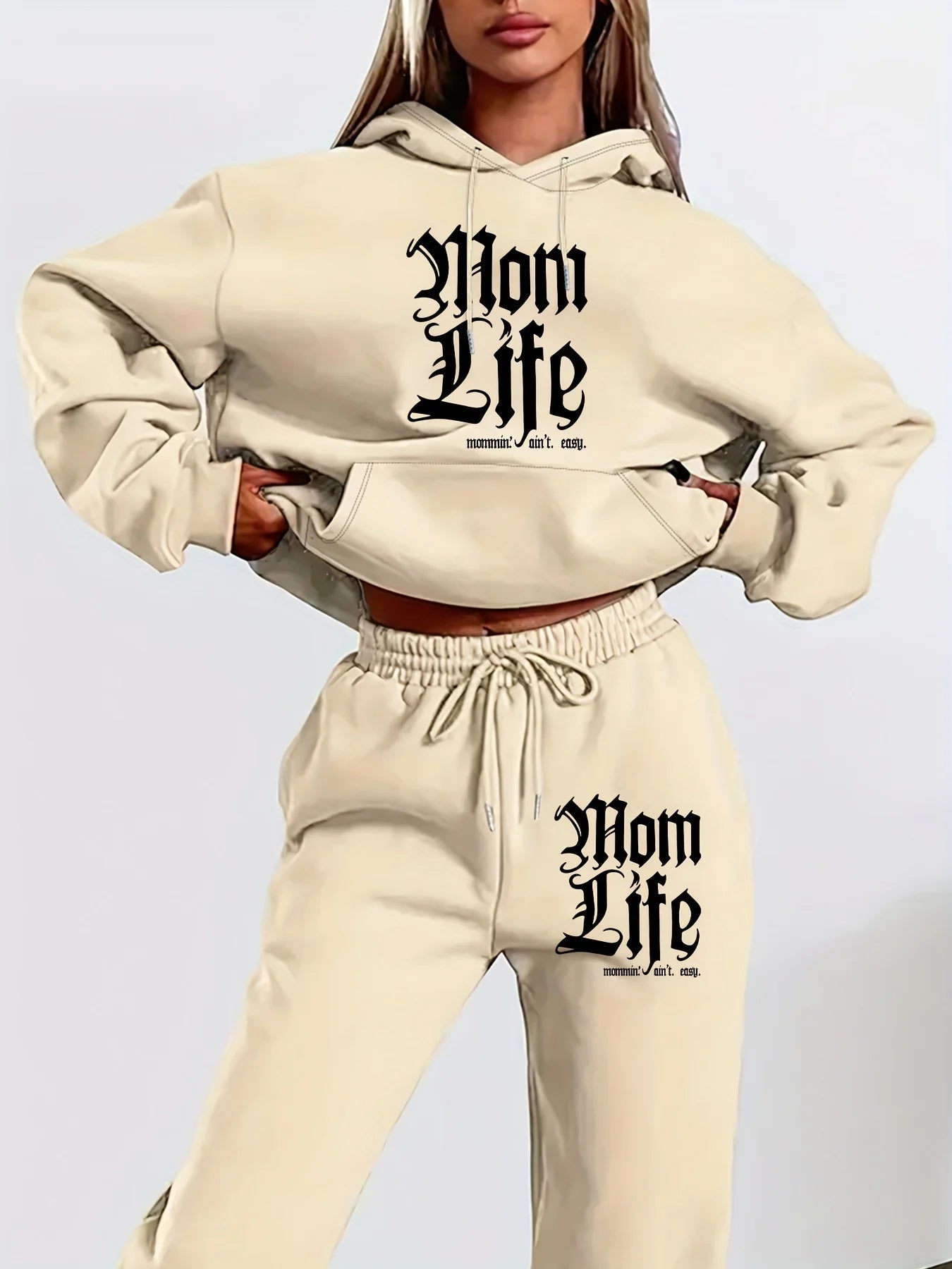 Women's Winter Hoodie & Sweatpants Set