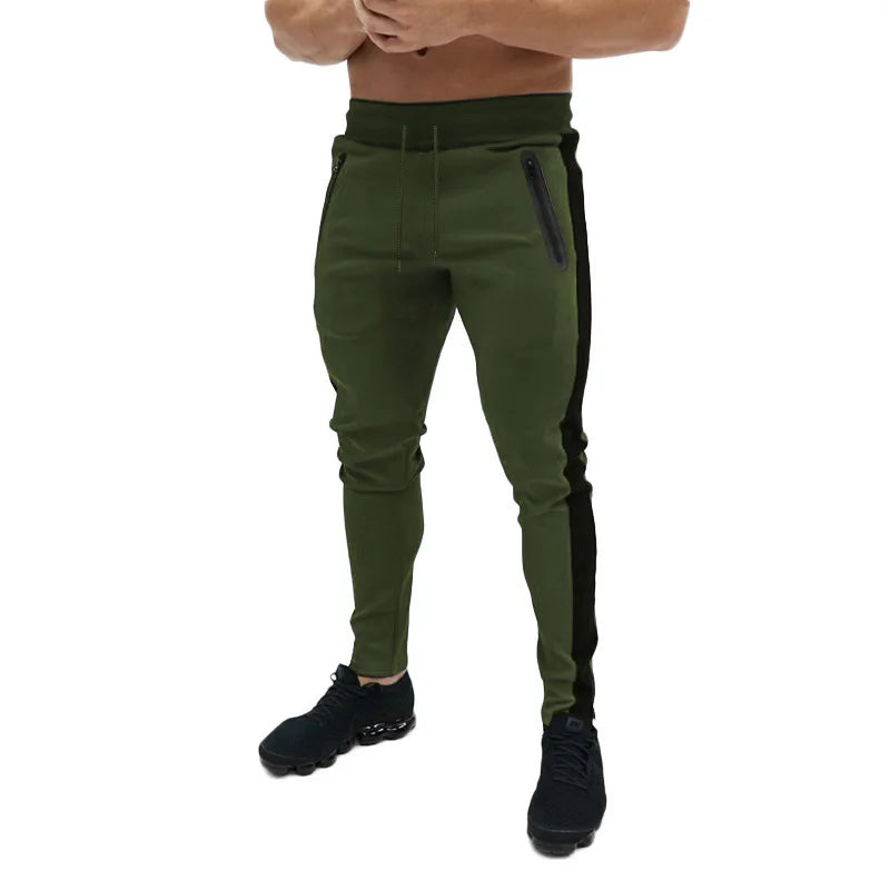 Men's Solid Cargo Joggers