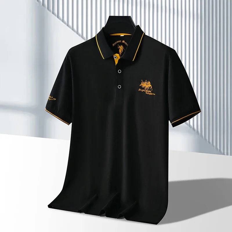 Men’s Casual Polo Shirt – Breathable, Stylish Summer Wear