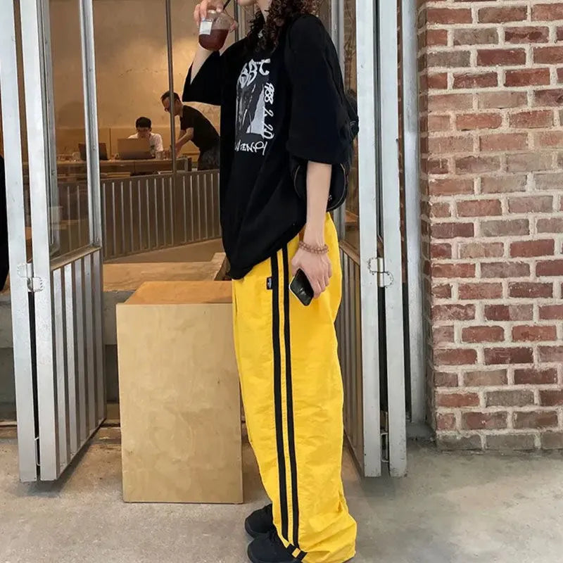 Kpop Harajuku Baggy Cargo Pants – Women Streetwear