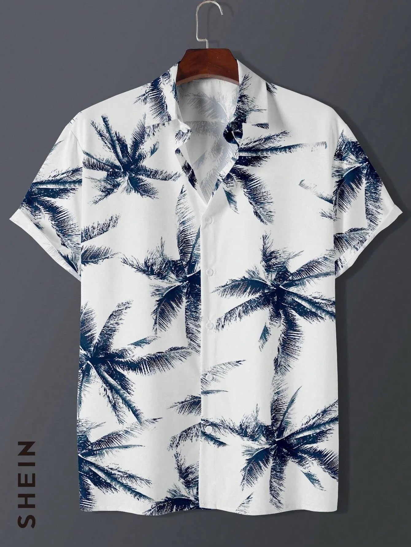 Luxury Hawaiian Shirt Men Vintage Slim Beach Fashion