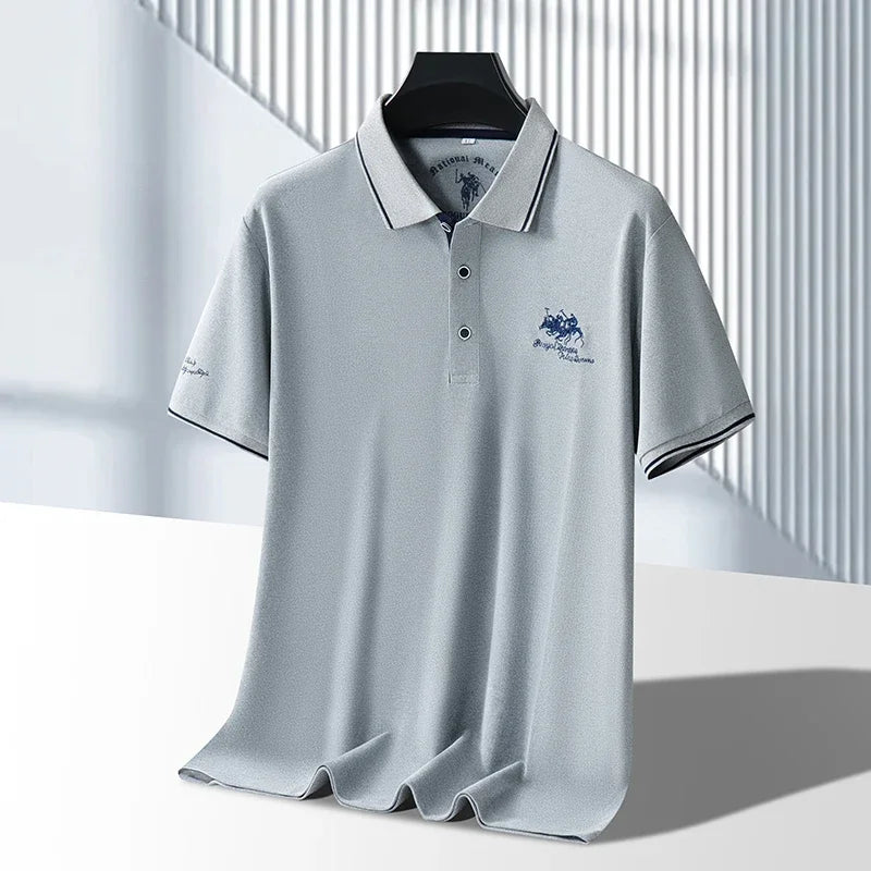 Men’s Casual Polo Shirt – Breathable, Stylish Summer Wear