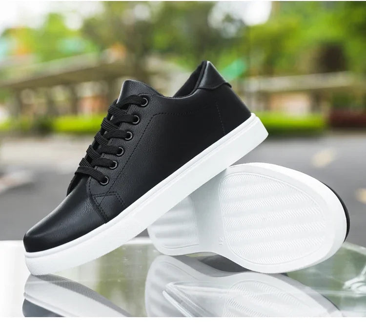 Classic British Leather Loafers Men Trendy Spring Shoes