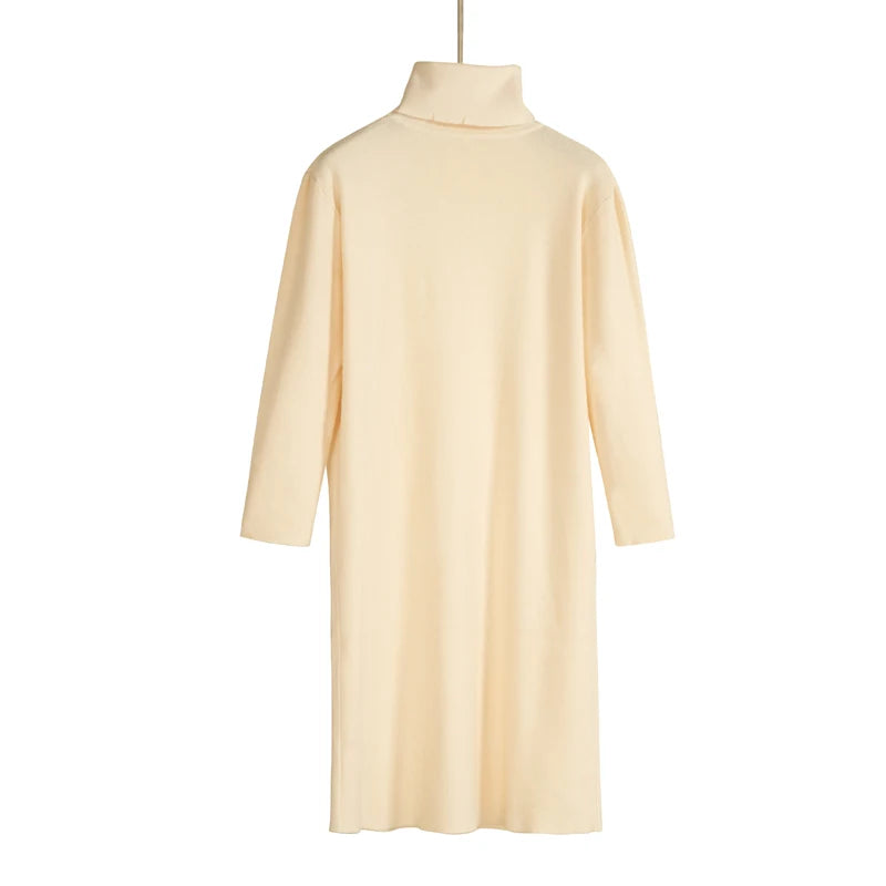 Knitted Women's Winter Dress Sweater