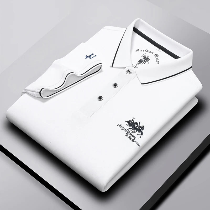 Men’s Casual Polo Shirt – Breathable, Stylish Summer Wear
