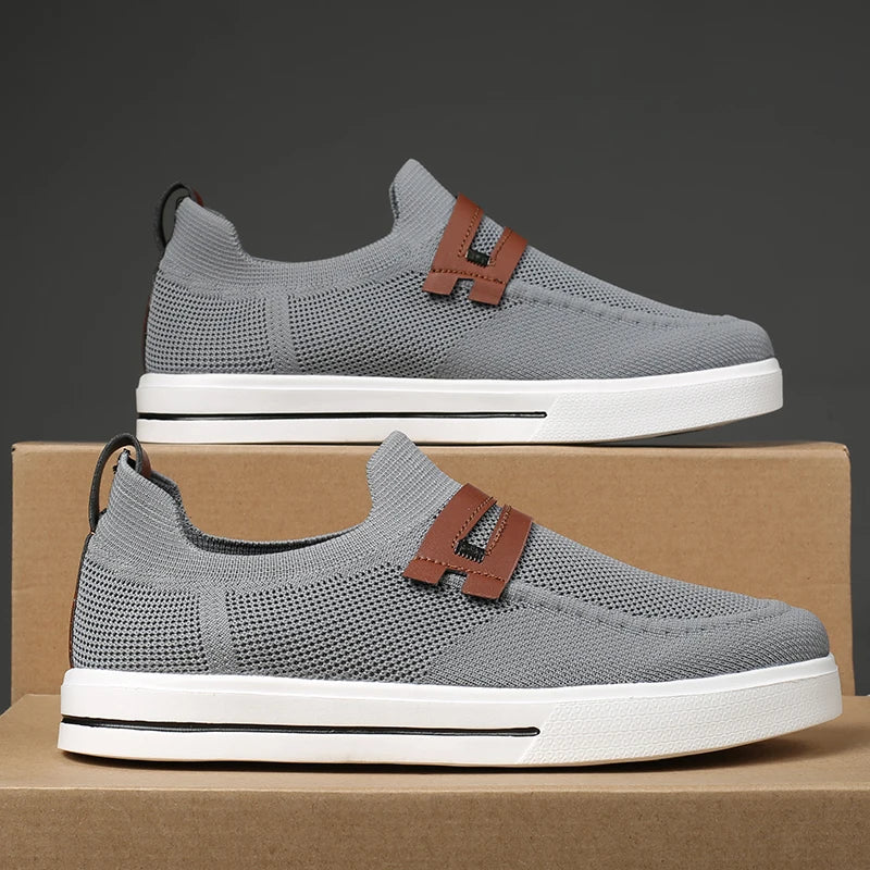 Men's Casual Lightweight Breathable Sports Walking Canvas Shoes