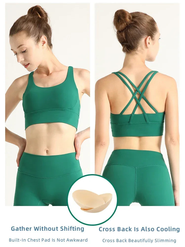 2Pcs Women’s Yoga Set – Bra & Leggings