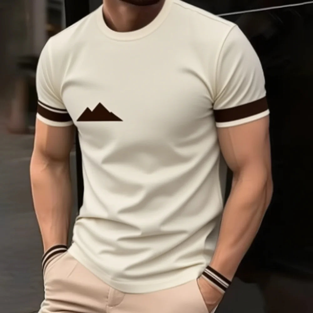 Men's Graphic 3D T-Shirt – Summer Y2K Style