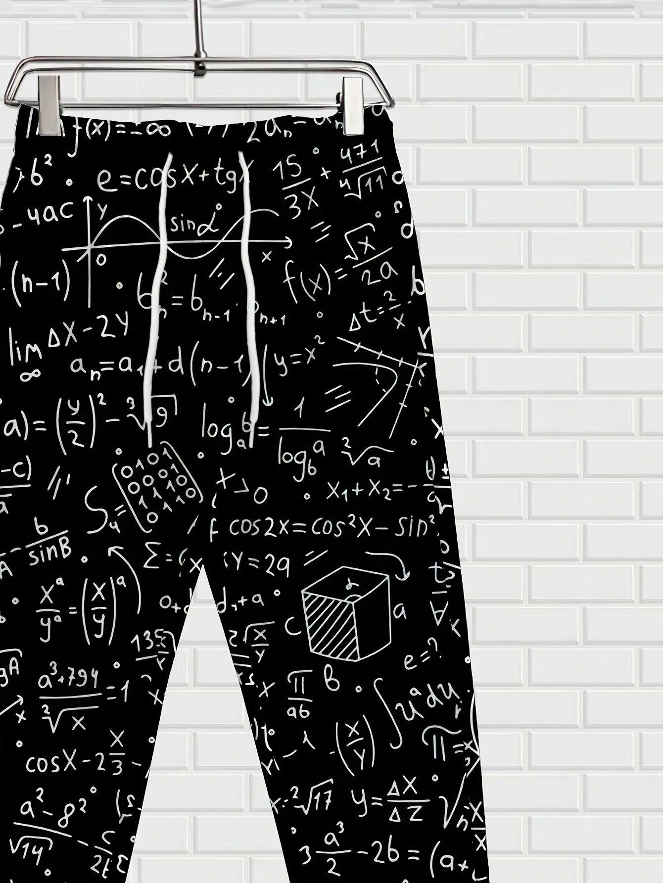 Men's Autumn 2025 Street Trousers – Soft 3D Graffiti