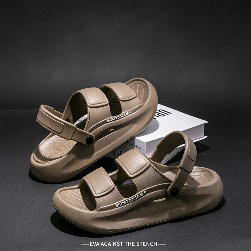 Men Sandals, Fashion, Sports, Comfortable, Soft, Beach, Street, EVA