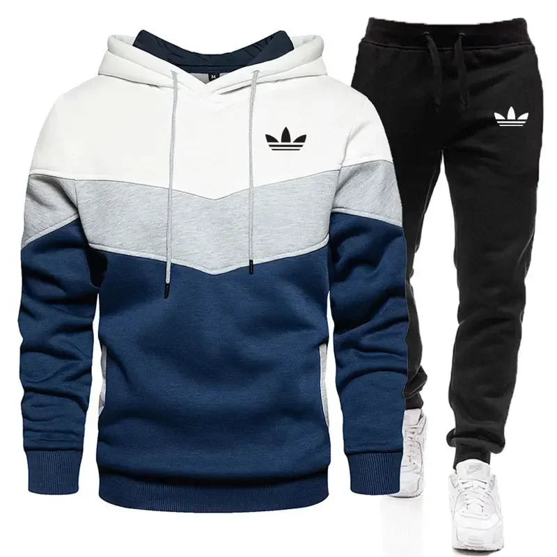 5 Men’s Hoodie & Jogger Set – Casual Sportswear 2025