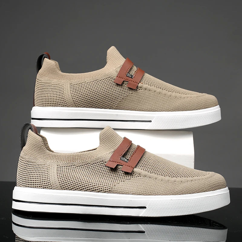 Men's Casual Lightweight Breathable Sports Walking Canvas Shoes