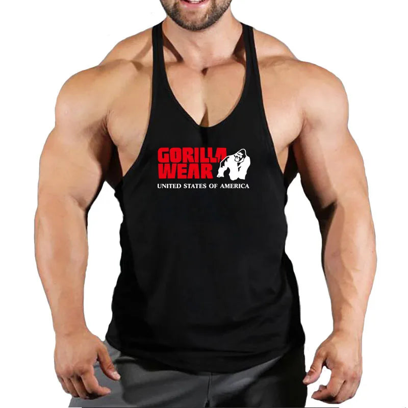 Men’s Quick Dry Gym Tank Top – Sleeveless Fitness Vest