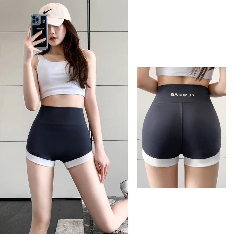 Women's Summer High Waisted Safety Shorts – Thin Shark Pants