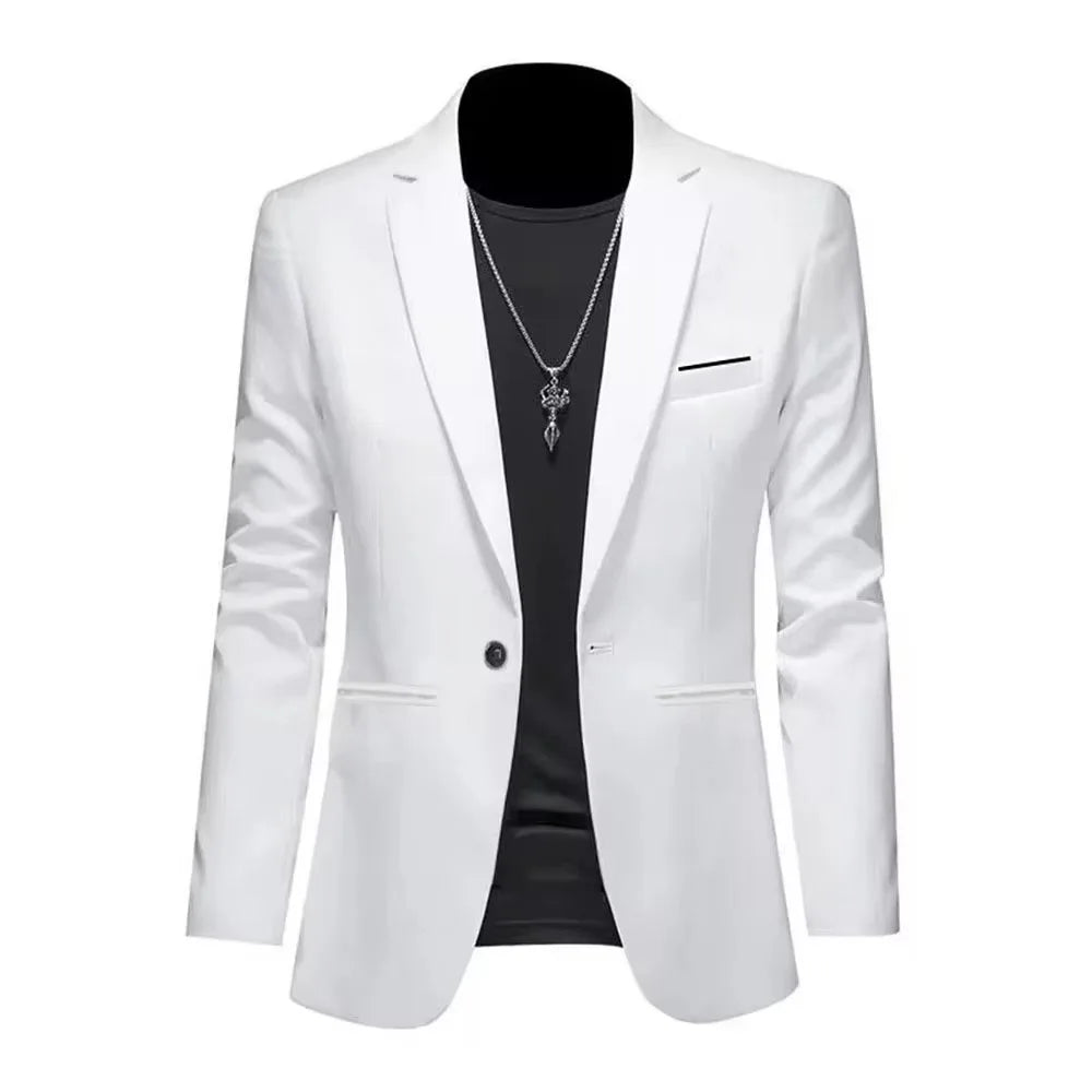 Men's Slim Fit Casual Business Blazer