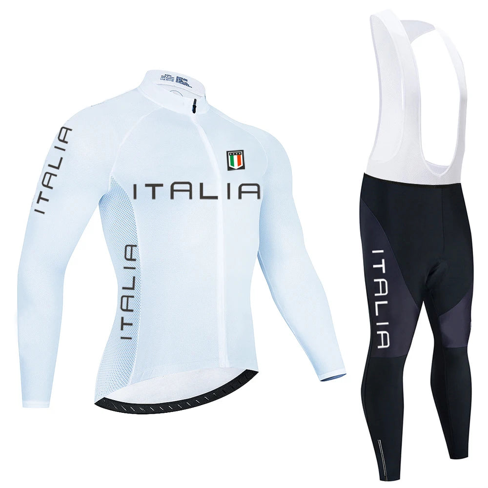ITALIA Men’s Long Sleeve Cycling Jersey MTB