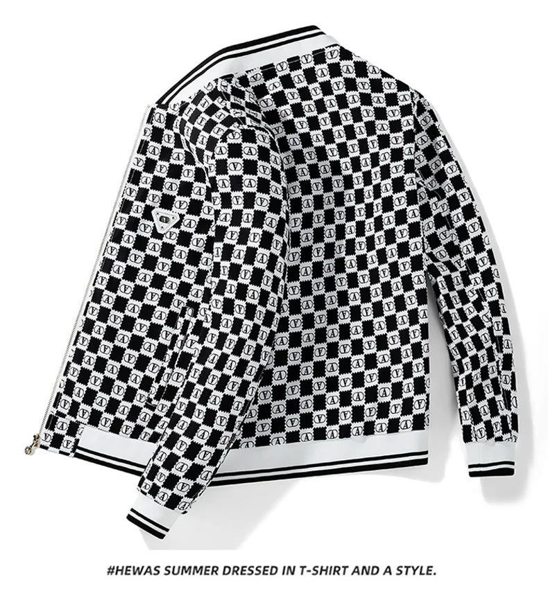 Men's Slim Casual Jacket, Lightweight, Windproof, Sizes up to 5XL