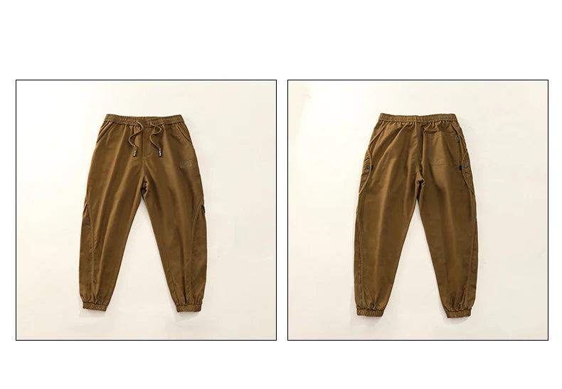 Men’s Oversize Cargo Pants Streetwear Joggers