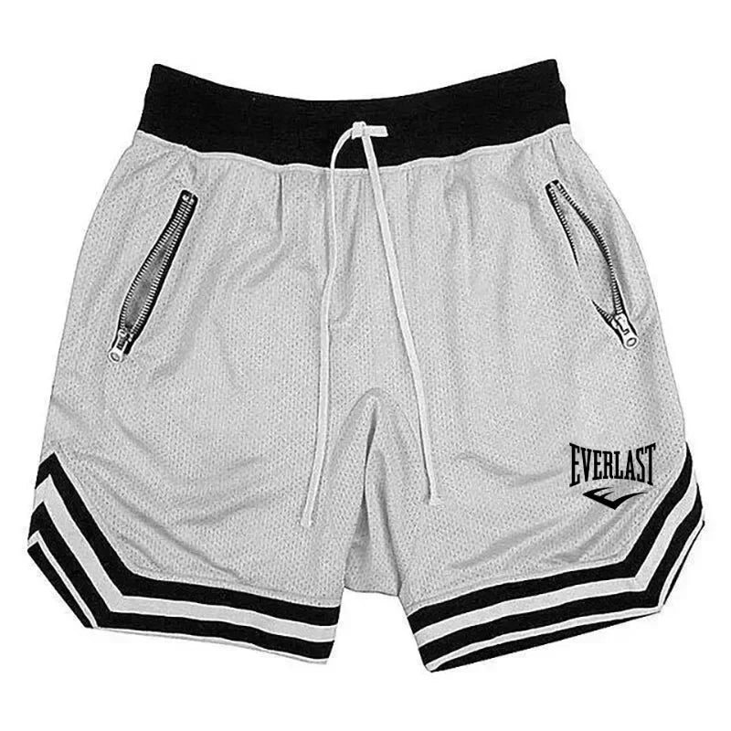 EVERLAST Men's Basketball Mesh Shorts Summer Casual