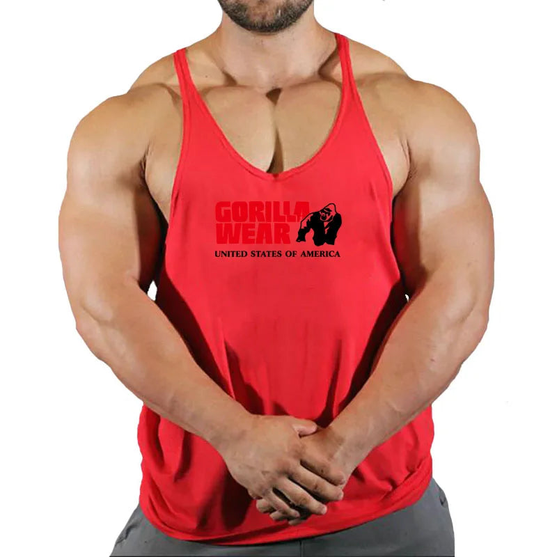 Men’s Quick Dry Gym Tank Top – Sleeveless Fitness Vest