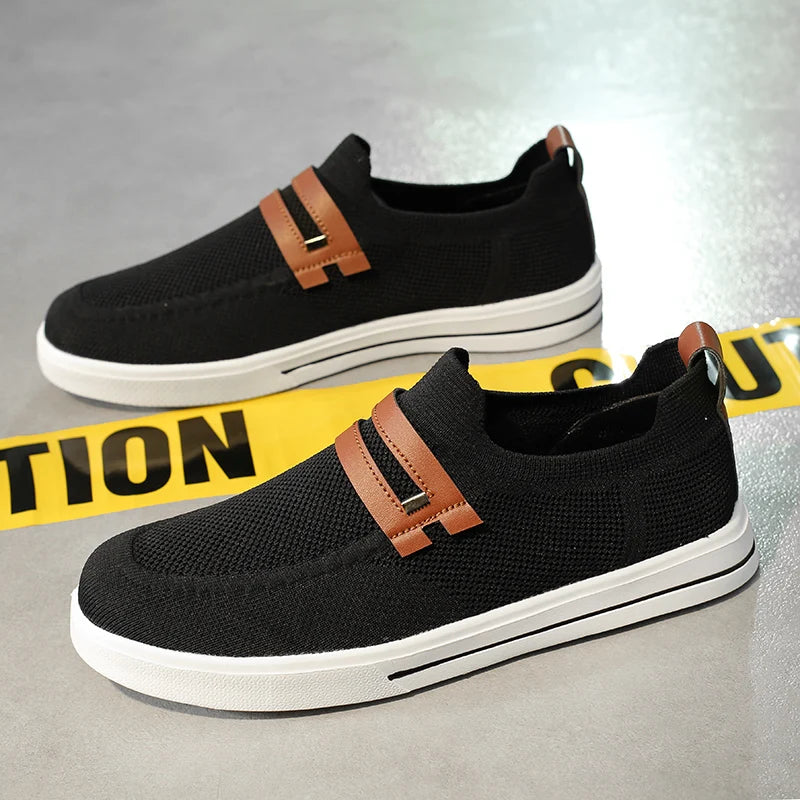 Men's Casual Lightweight Breathable Sports Walking Canvas Shoes