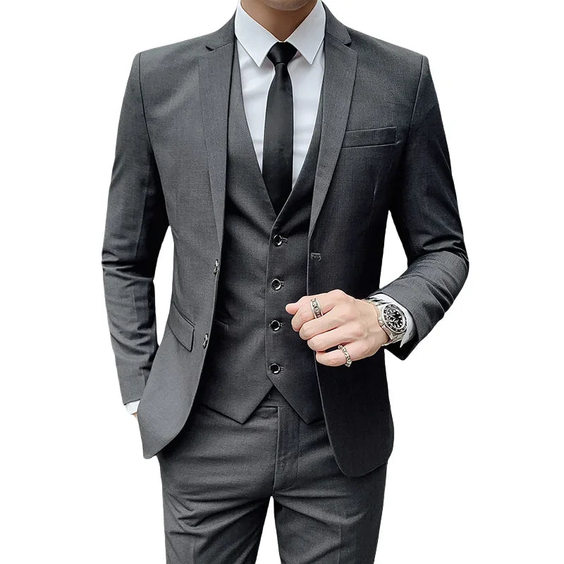 Gentleman Fashion Suit for Men – Slim Fit Business & Wedding Style