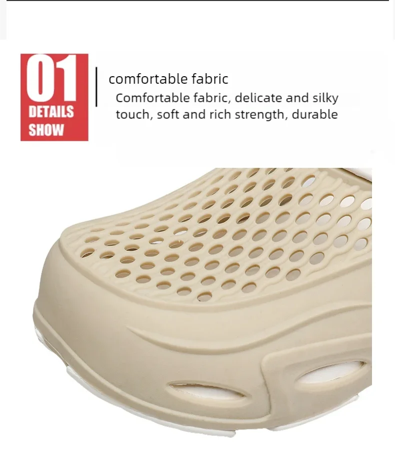 Men's summer sandals breathable soft non-slip outdoor shoes