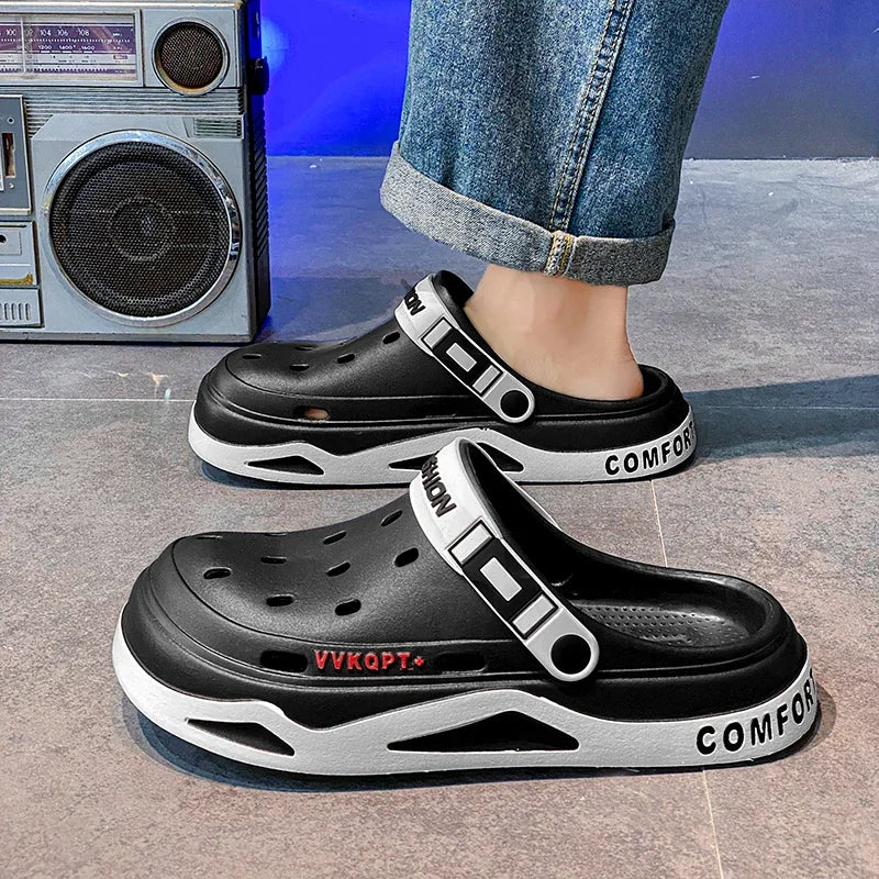 Men's EVA sandals, casual comfortable, outdoor beach garden