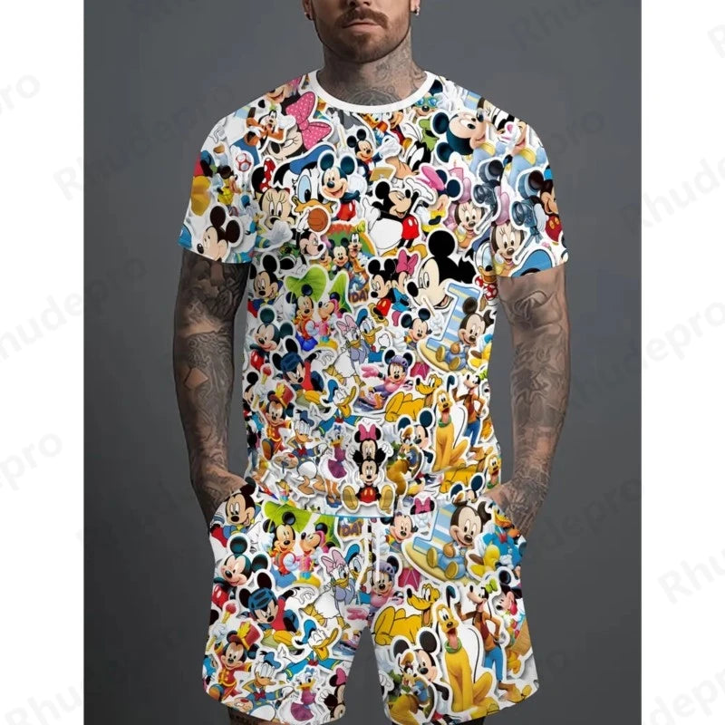 Disney Mickey Mouse 3D T-Shirt Set
