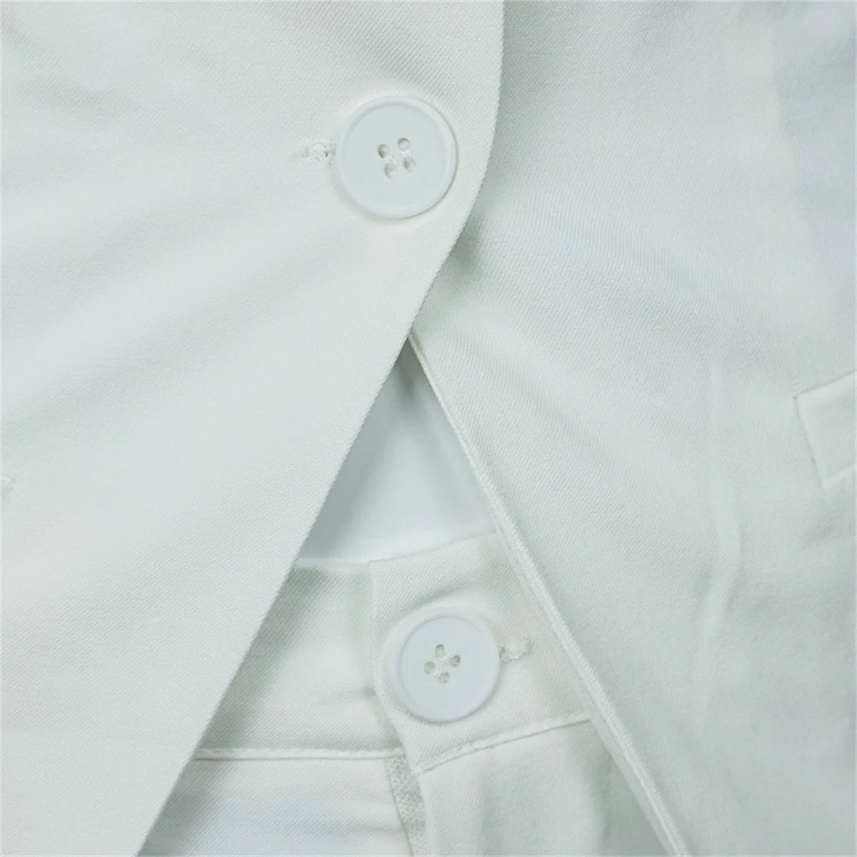 Women's Summer Denim Shorts Set Sleeveless Top & High Waist Shorts