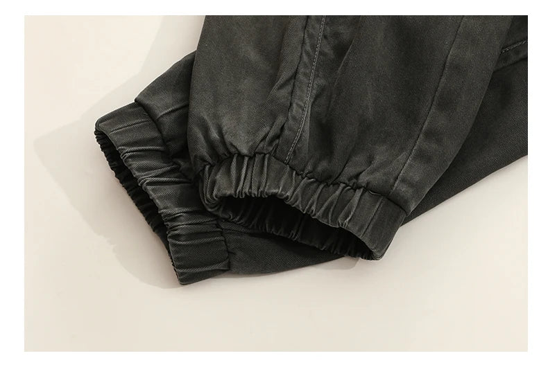 Men’s Oversize Cargo Pants Streetwear Joggers