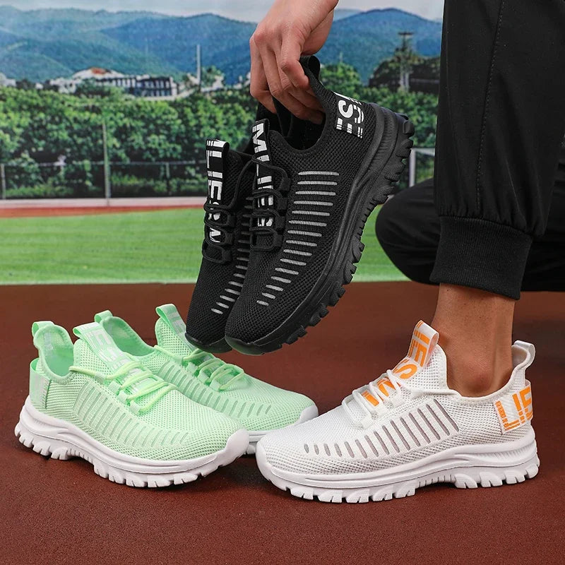 Men's Sports Shoes Lightweight Breathable Running Fitness Non-Slip