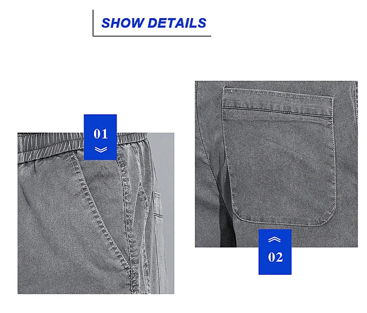 Men's Spring/Summer Soft Lyocell Loose Jeans